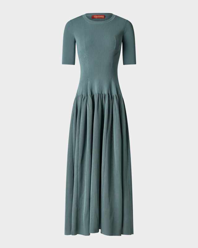 Maisie Drop-Waist Knit Maxi Dress